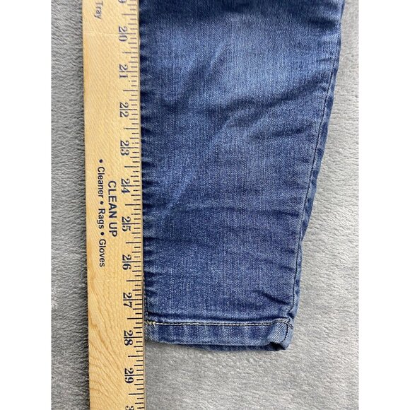 Mossimo Womens 4 High Rise Skinny Blue Jeans - Picture 4 of 8